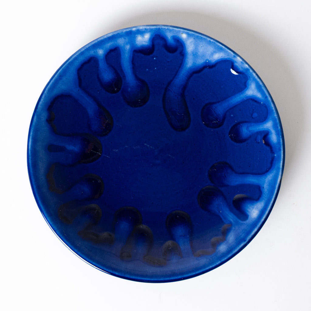 Cobalt Harmony Plate - View 4