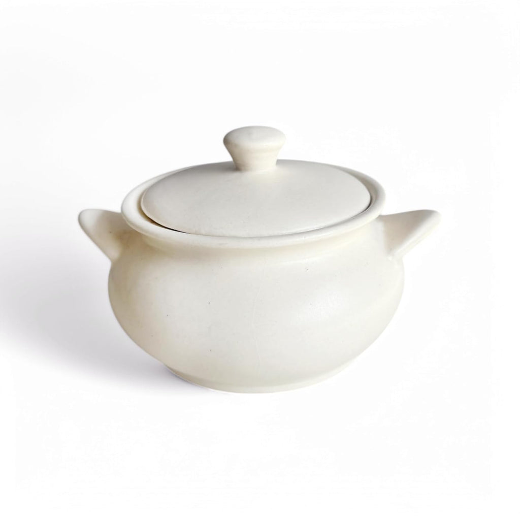 Ivory Ceramic Donga - View 3