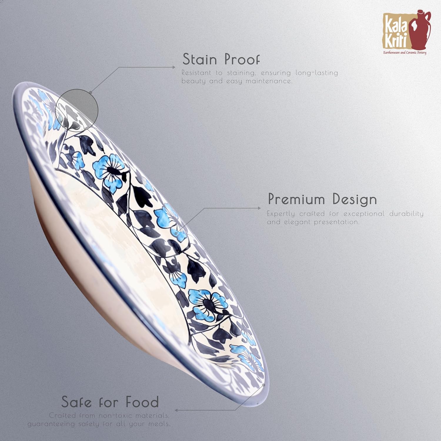FLORAL WHISPER PLATE - View 2