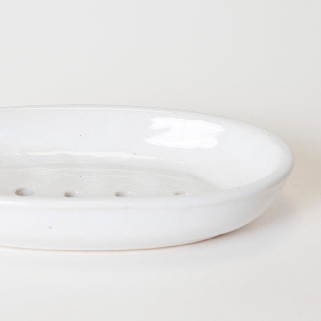 White Wave Soap Dish - View 2