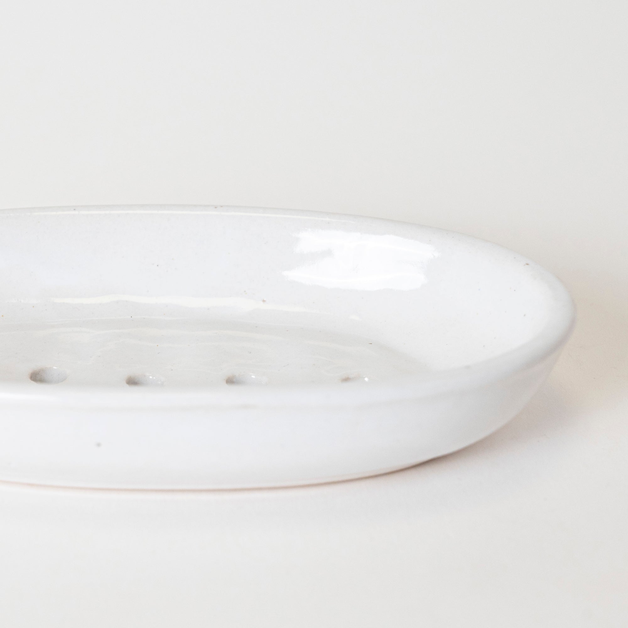 White Wave Soap Dish - View 2