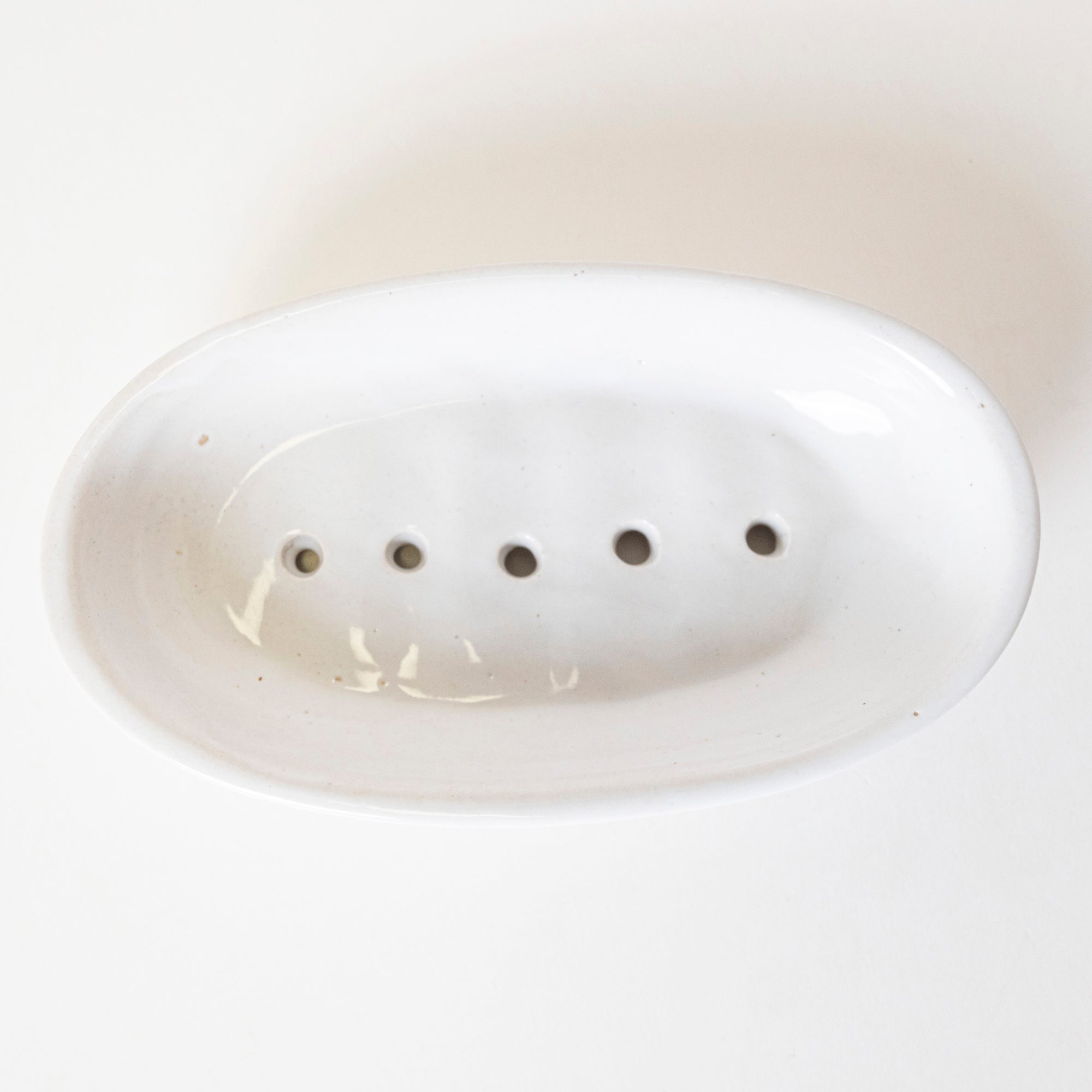 White Wave Soap Dish - View 3