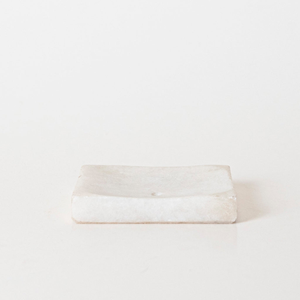 Pure White Soap Dish - View 1