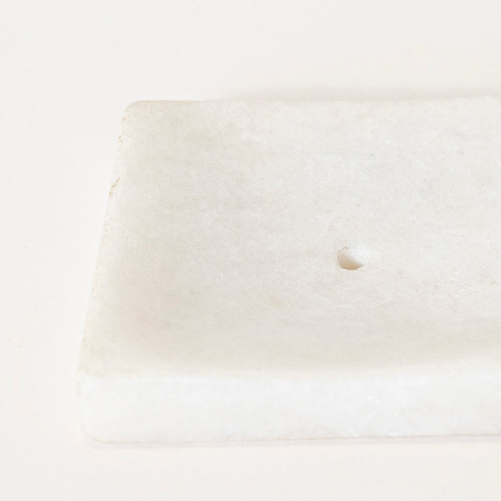 PURE WHITE SOAP DISH - View 1