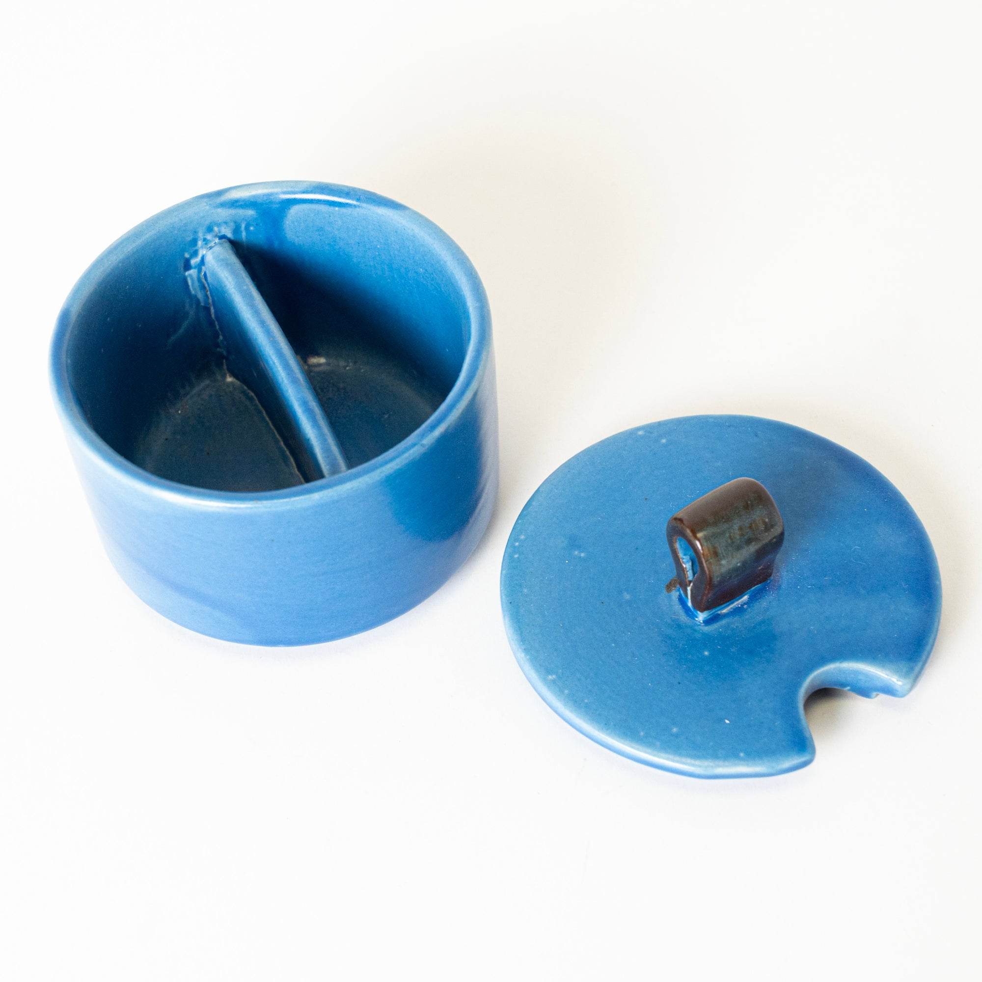 Blue Bliss Sugar Jar
