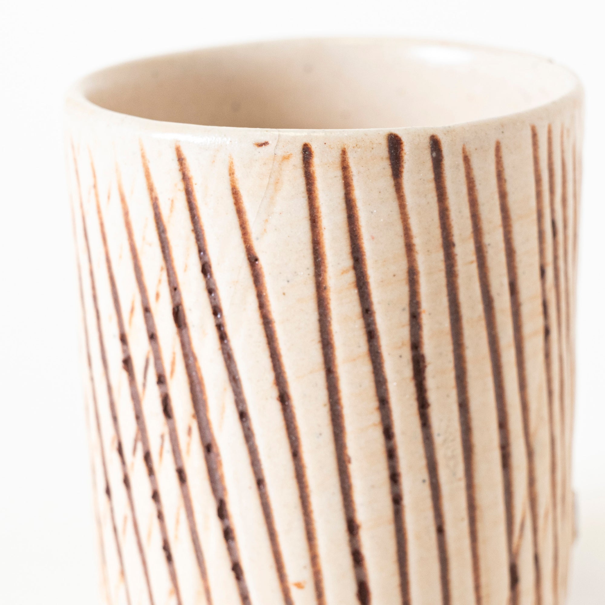 Beige Groove Tumbler - View 3