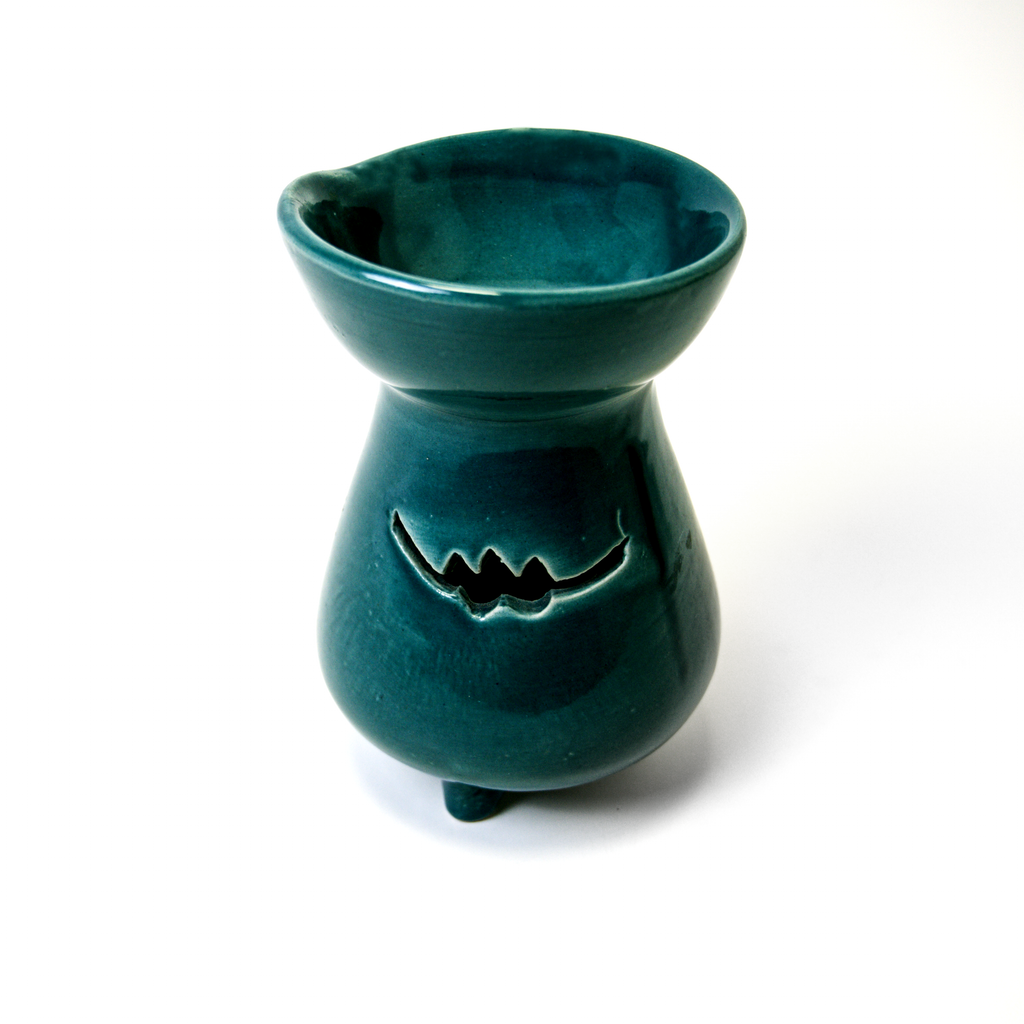 Teal Ceramic Aroma Diffuser - View 2