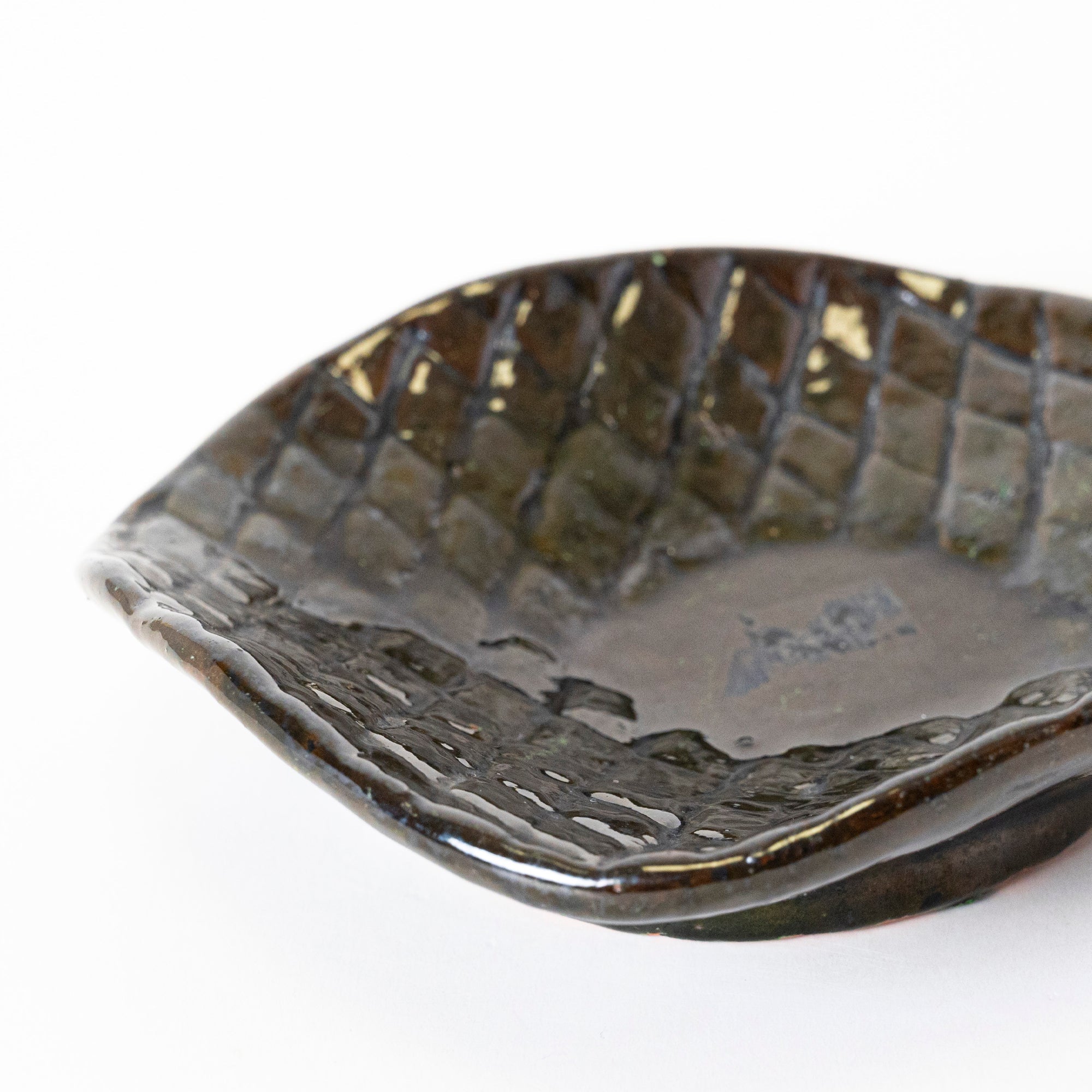 Black Ripple Soap Dish - View 2