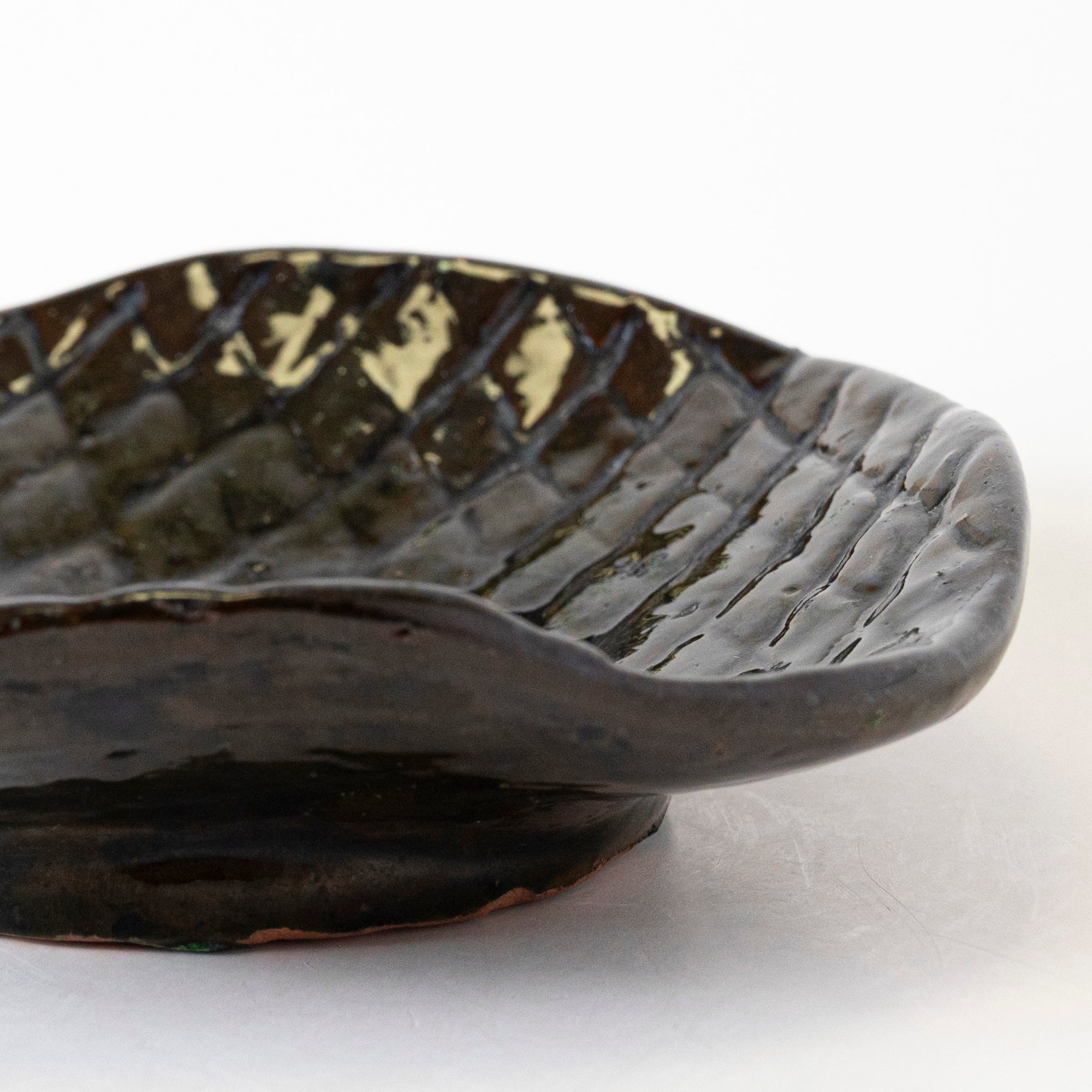 Black Ripple Soap Dish - View 3