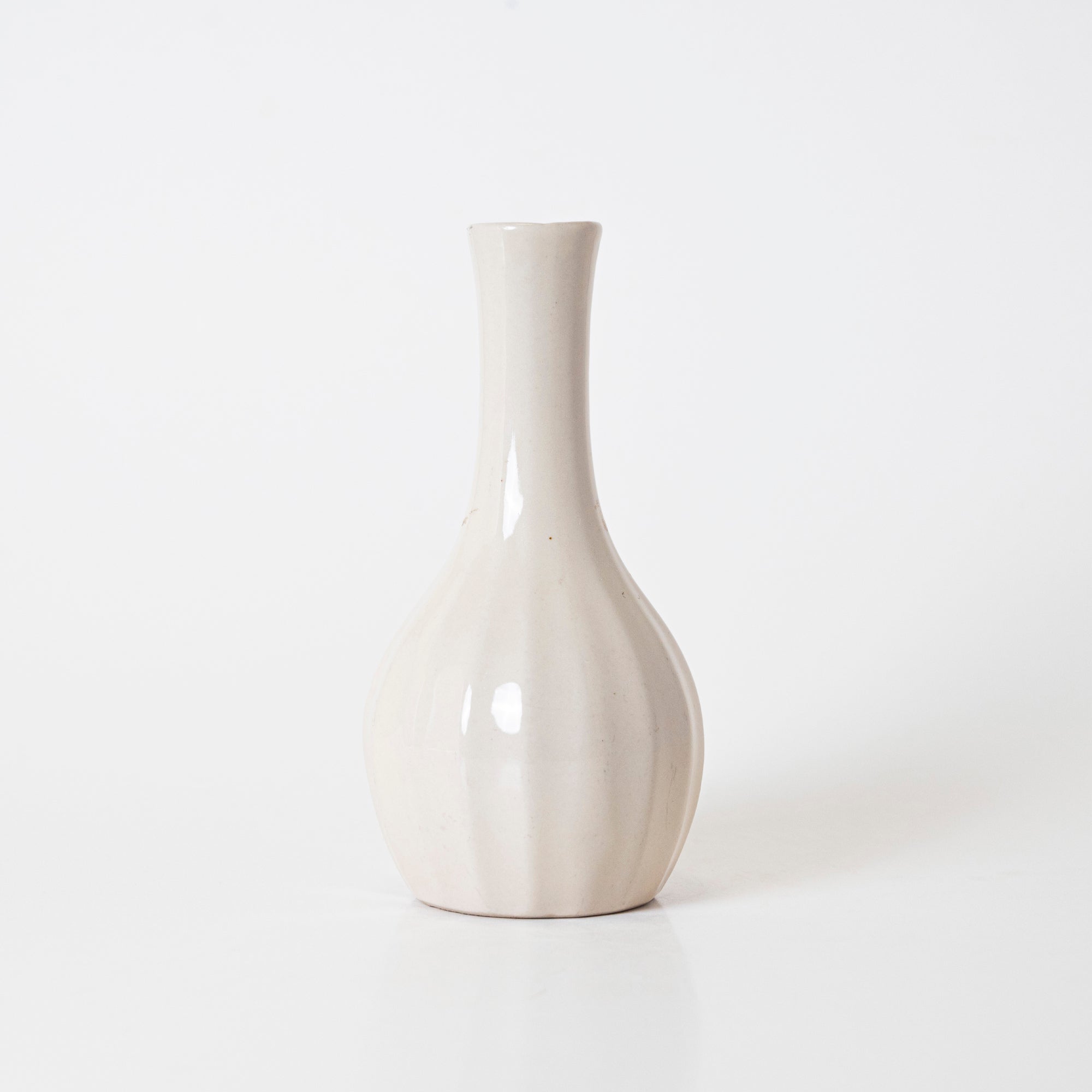 Classic White Table Vase - View 1