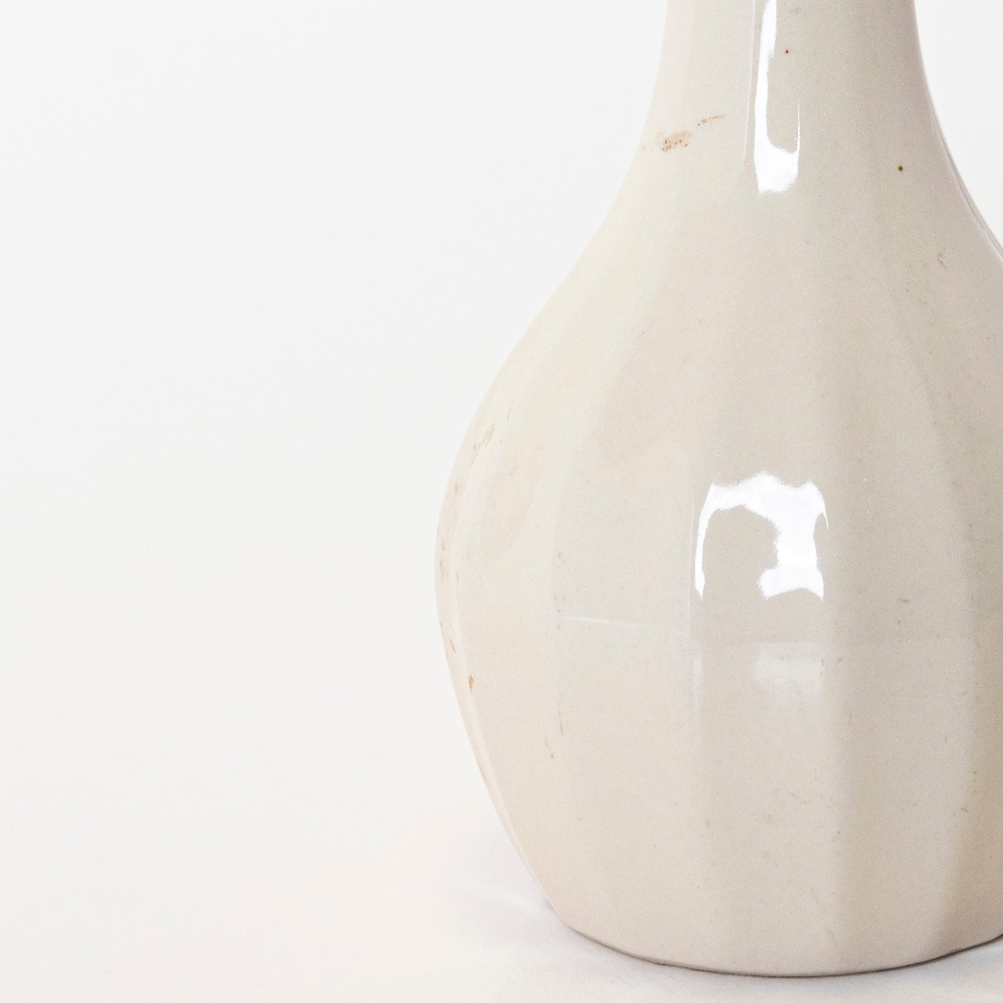Classic White Table Vase - View 5