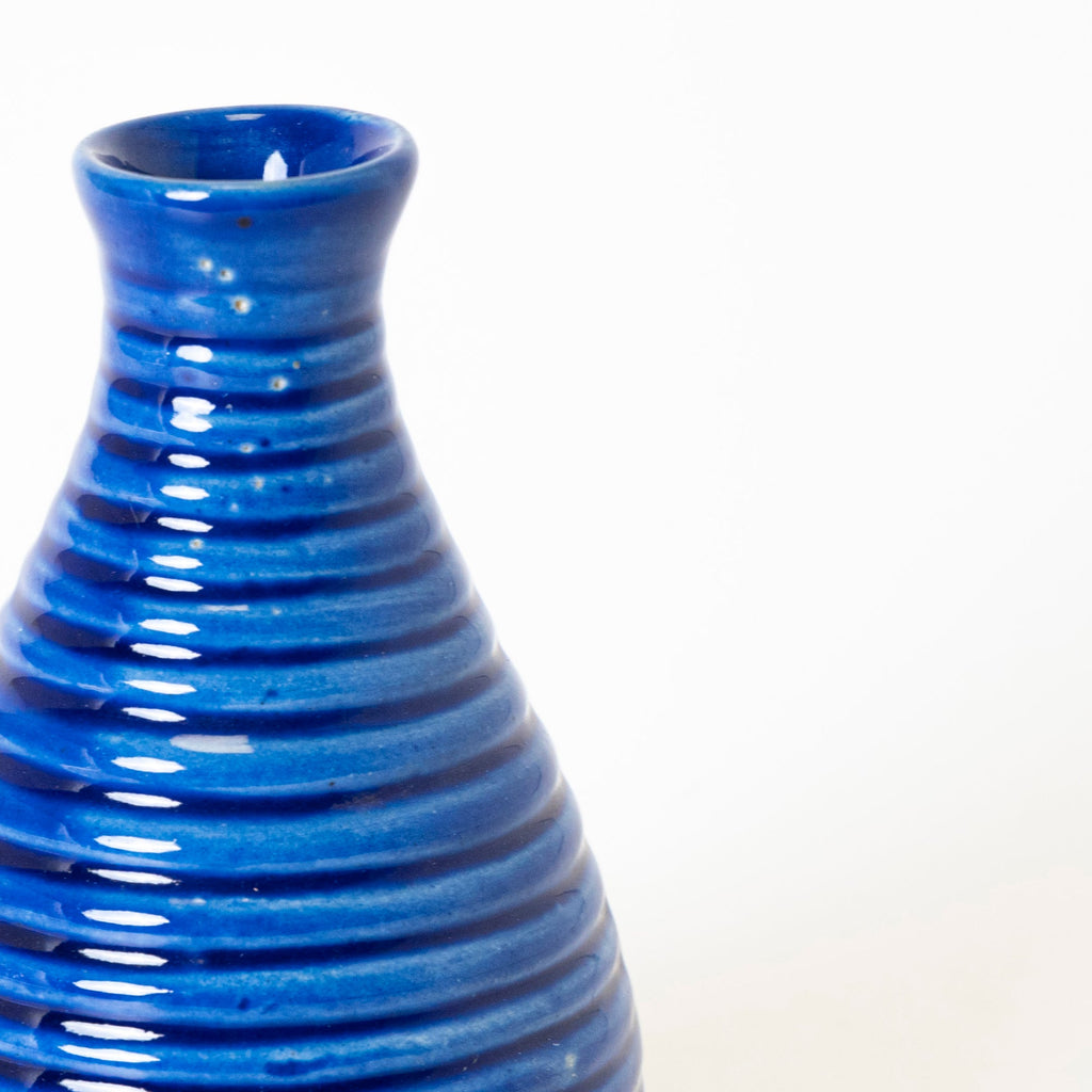 Blue Stripe Vase - View 2