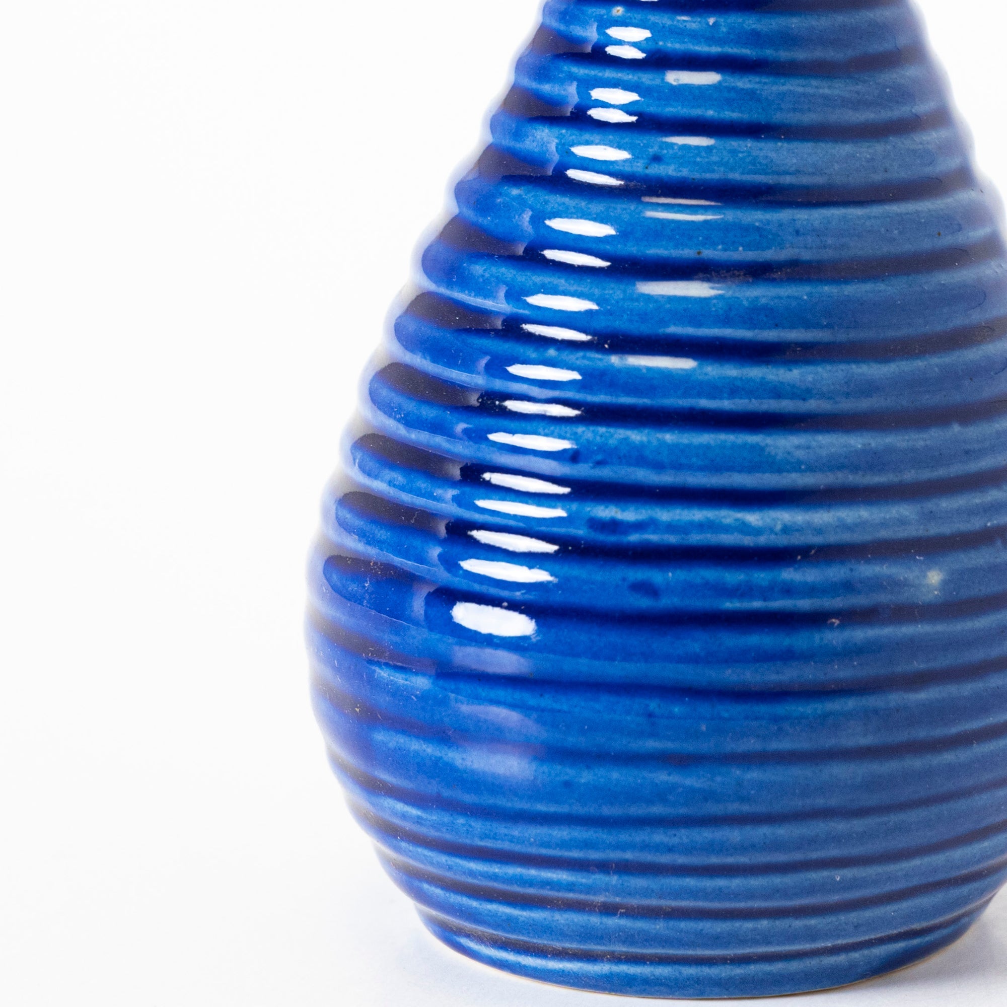 Blue Stripe Vase - View 3