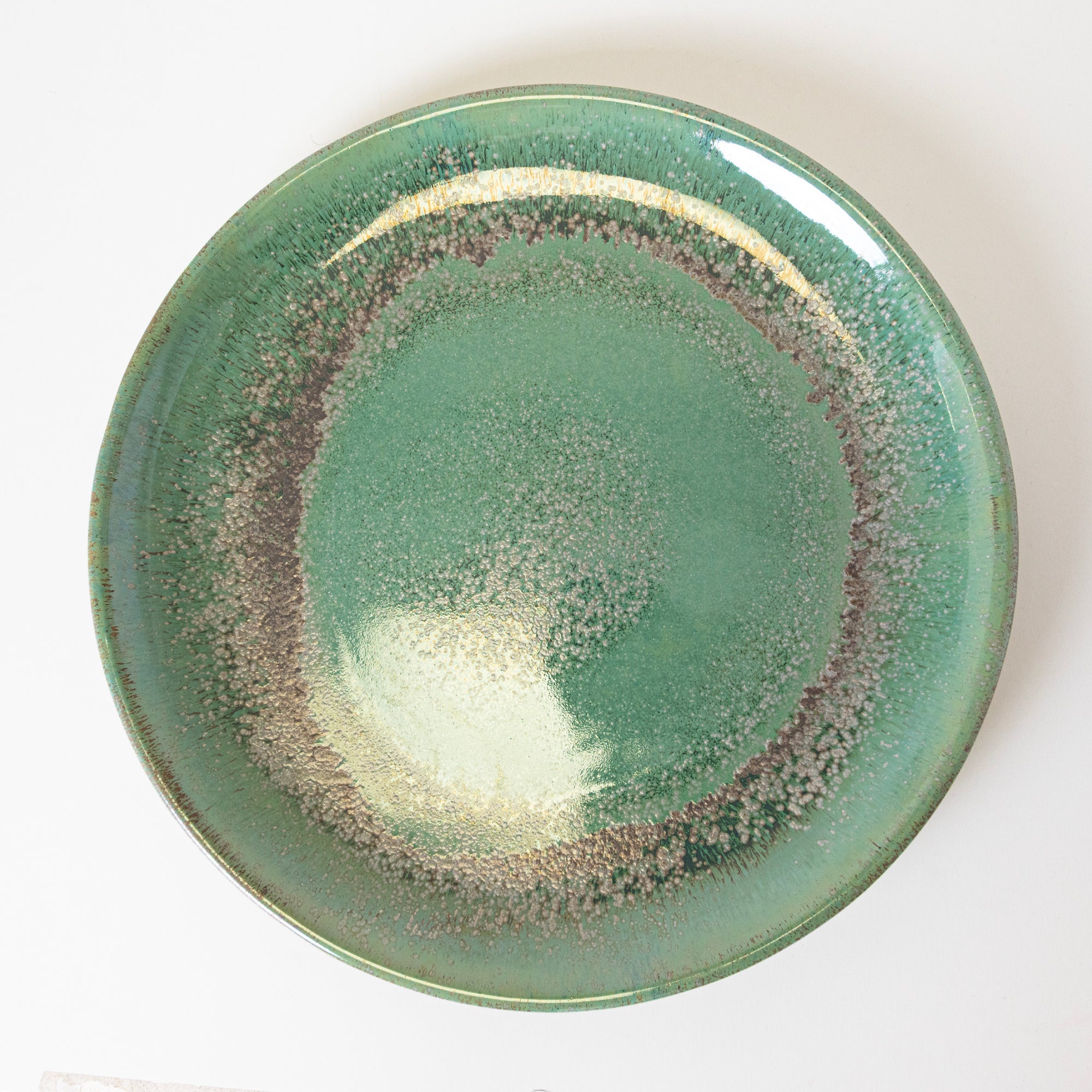 Emerald Ceramic Plate