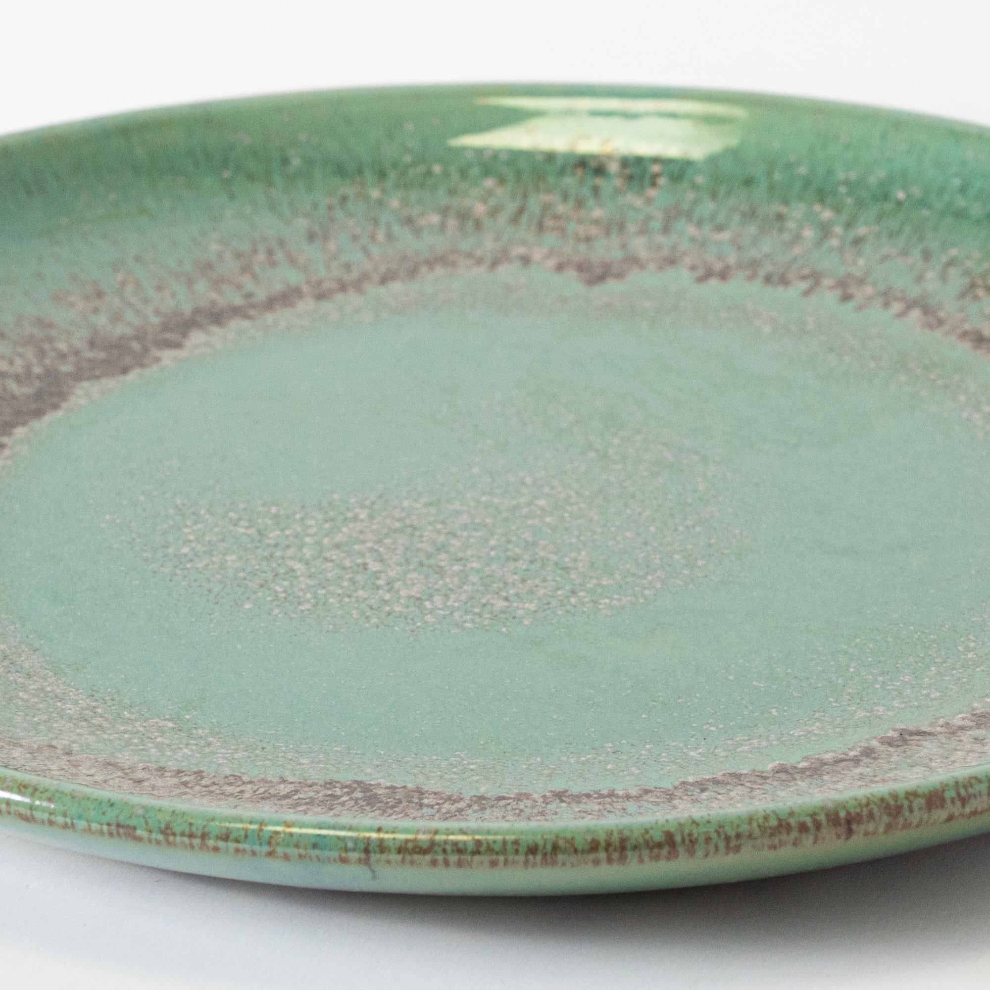 Emerald Ceramic Plate