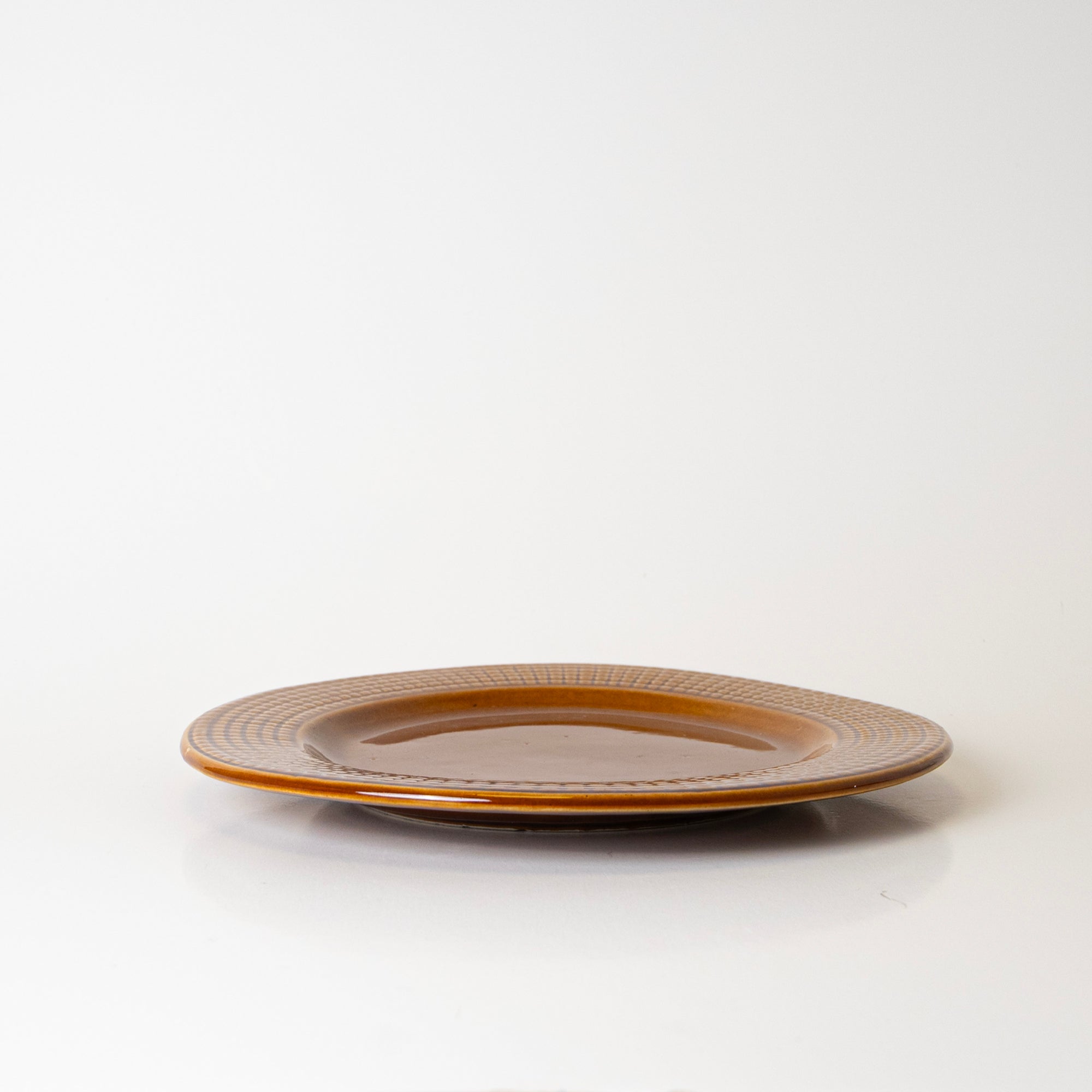 Brown Harmony Plate - View 1