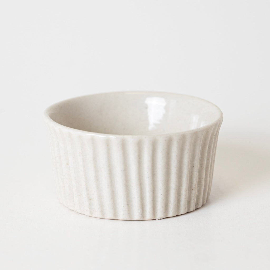 Rimmed  Ivory Condiment - View 2