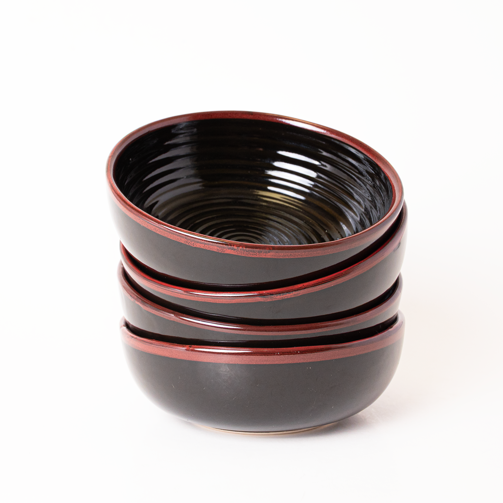EMBER RED RIM BOWL - View 1