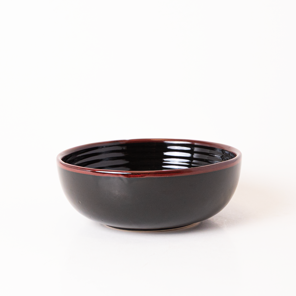 Ember Red Rim Bowl - View 3