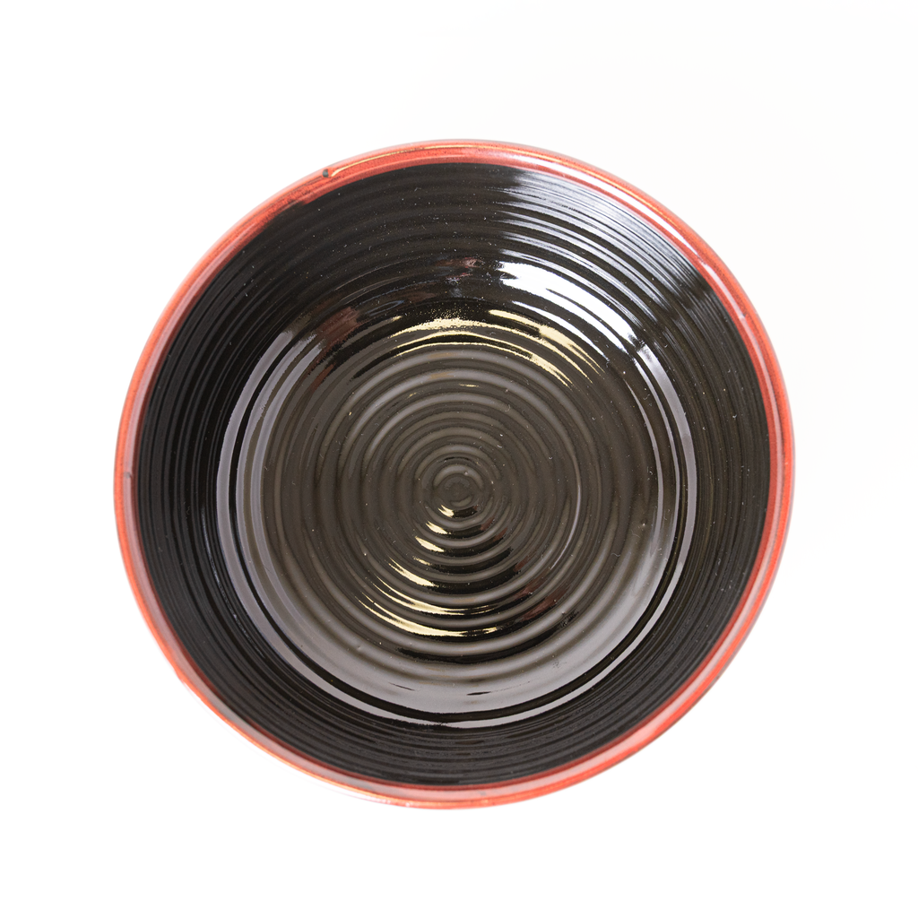 Ember Red Rim Bowl - View 4