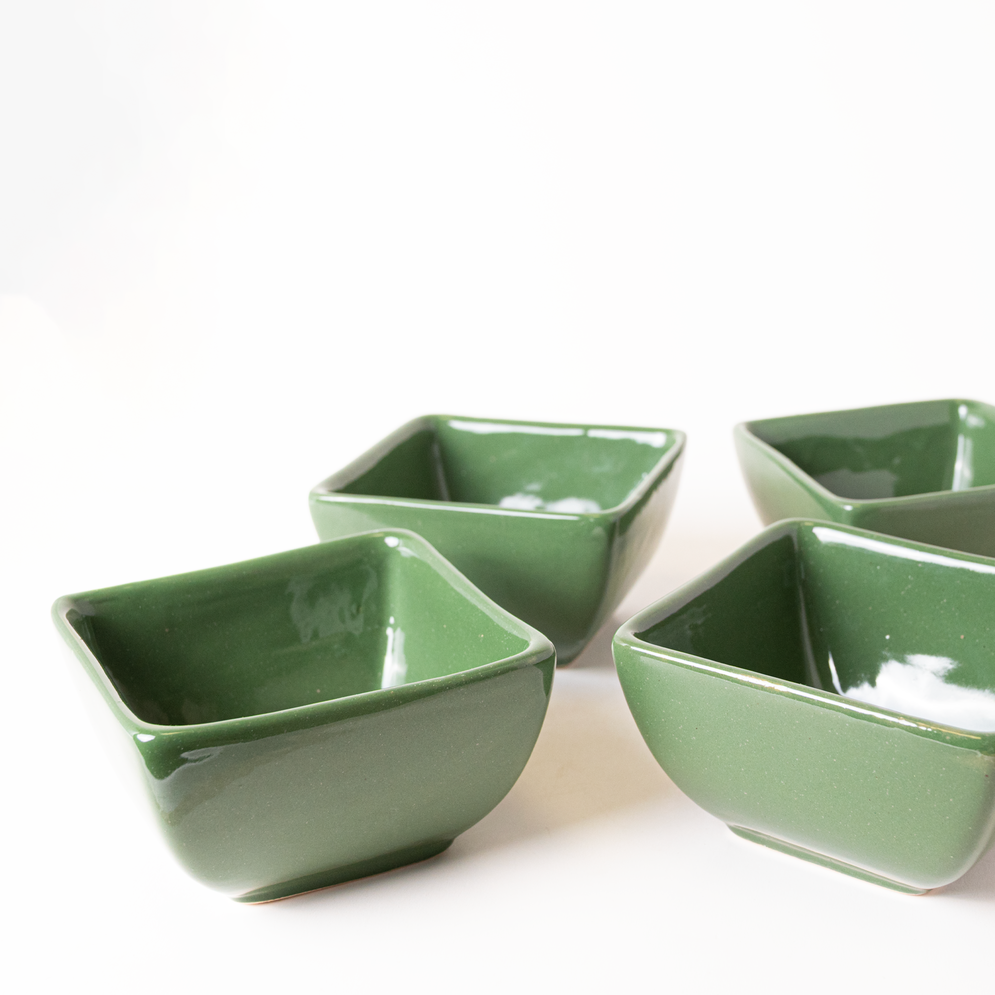 Snowy White Dip Bowl - View 5