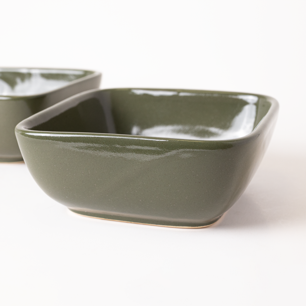 SNOWY GREEN DIP BOWL
(SMALL) - View 1