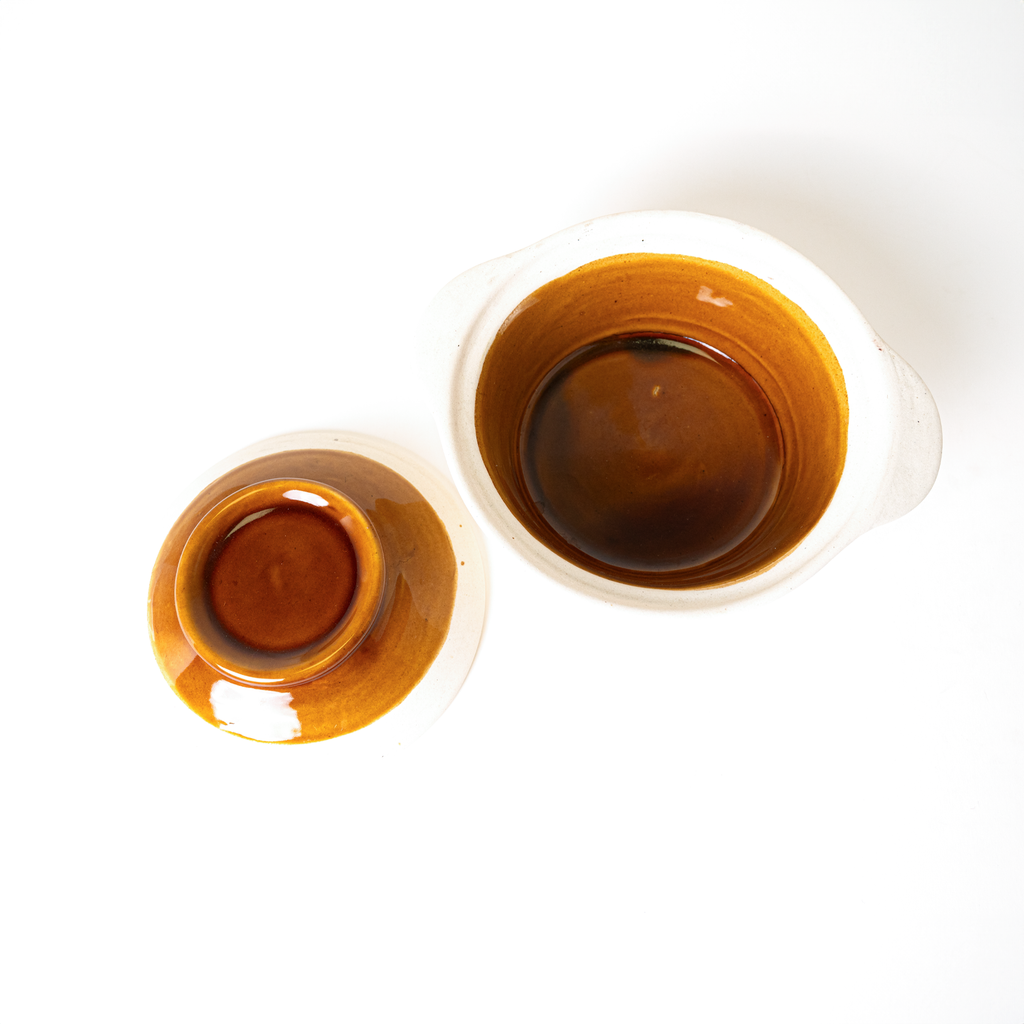 Brown Top Bowl - View 4