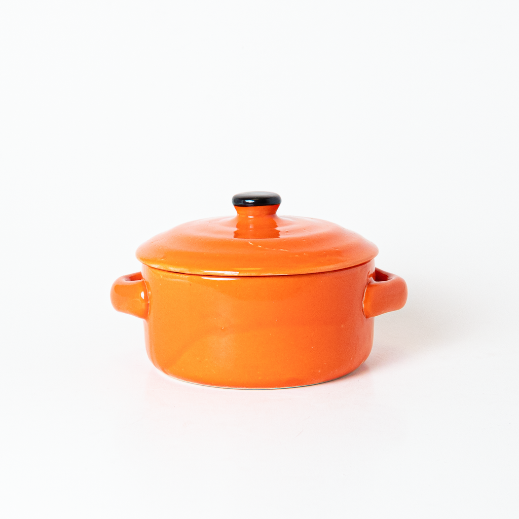 ORANGE LID BOWL - View 1