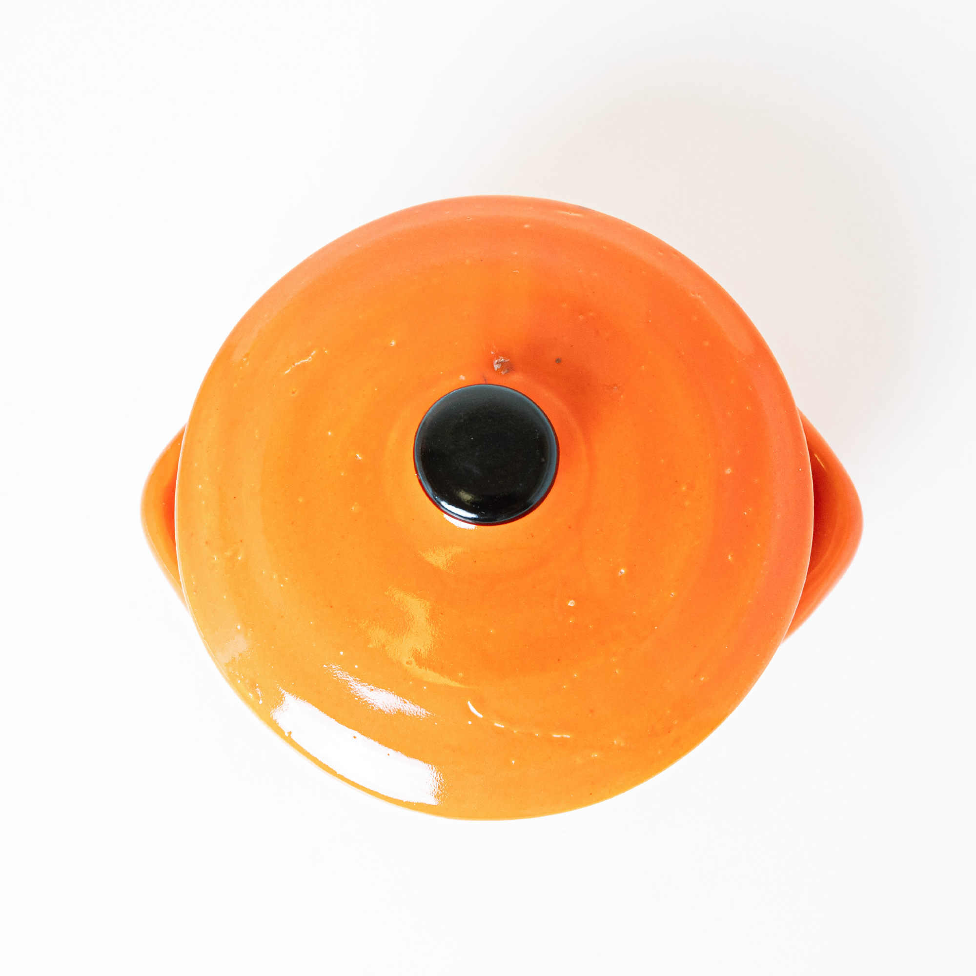 Orange Lid Bowl - View 2