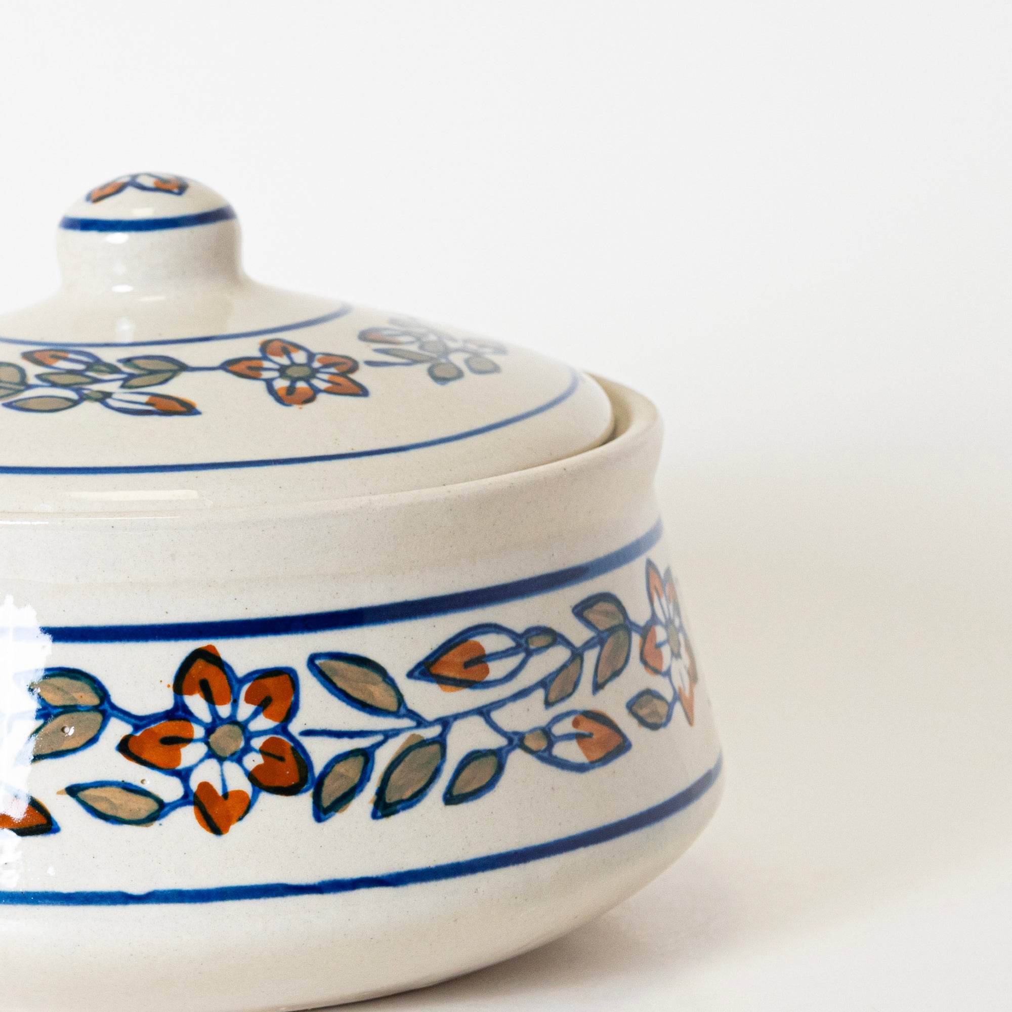 Royal Bloom Ceramic Donga - View 5