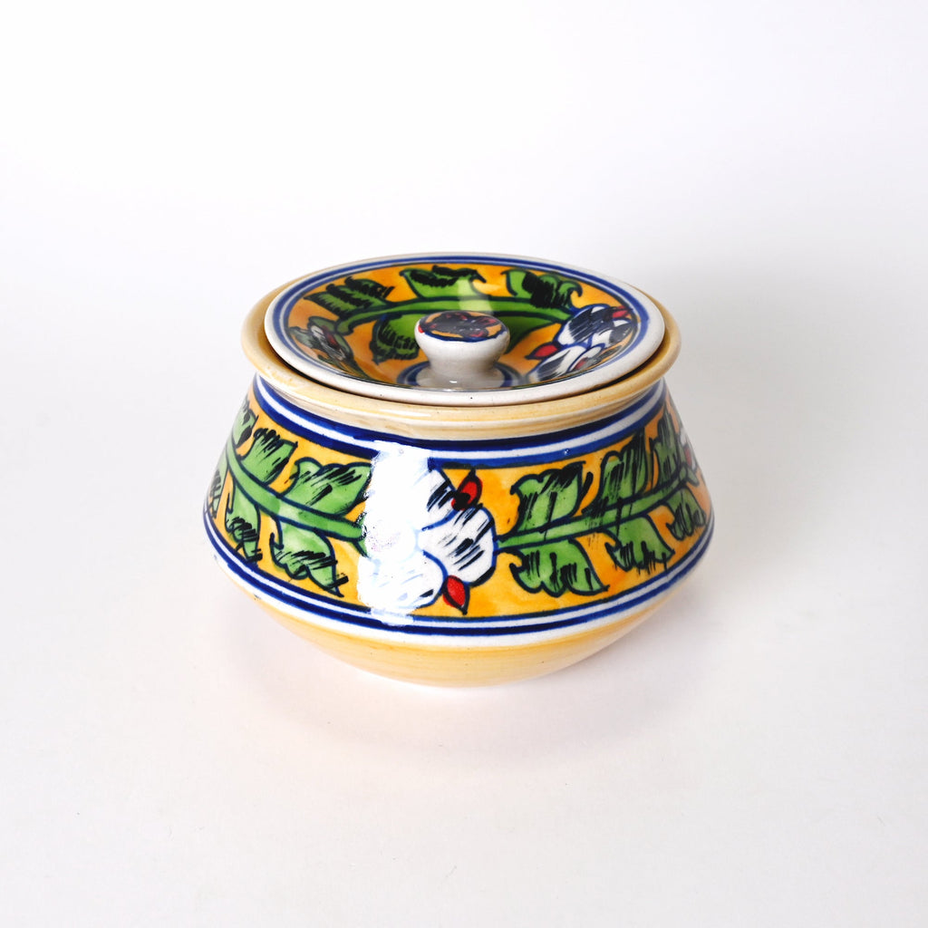 Earthen Tribal Painted Handi - View 1