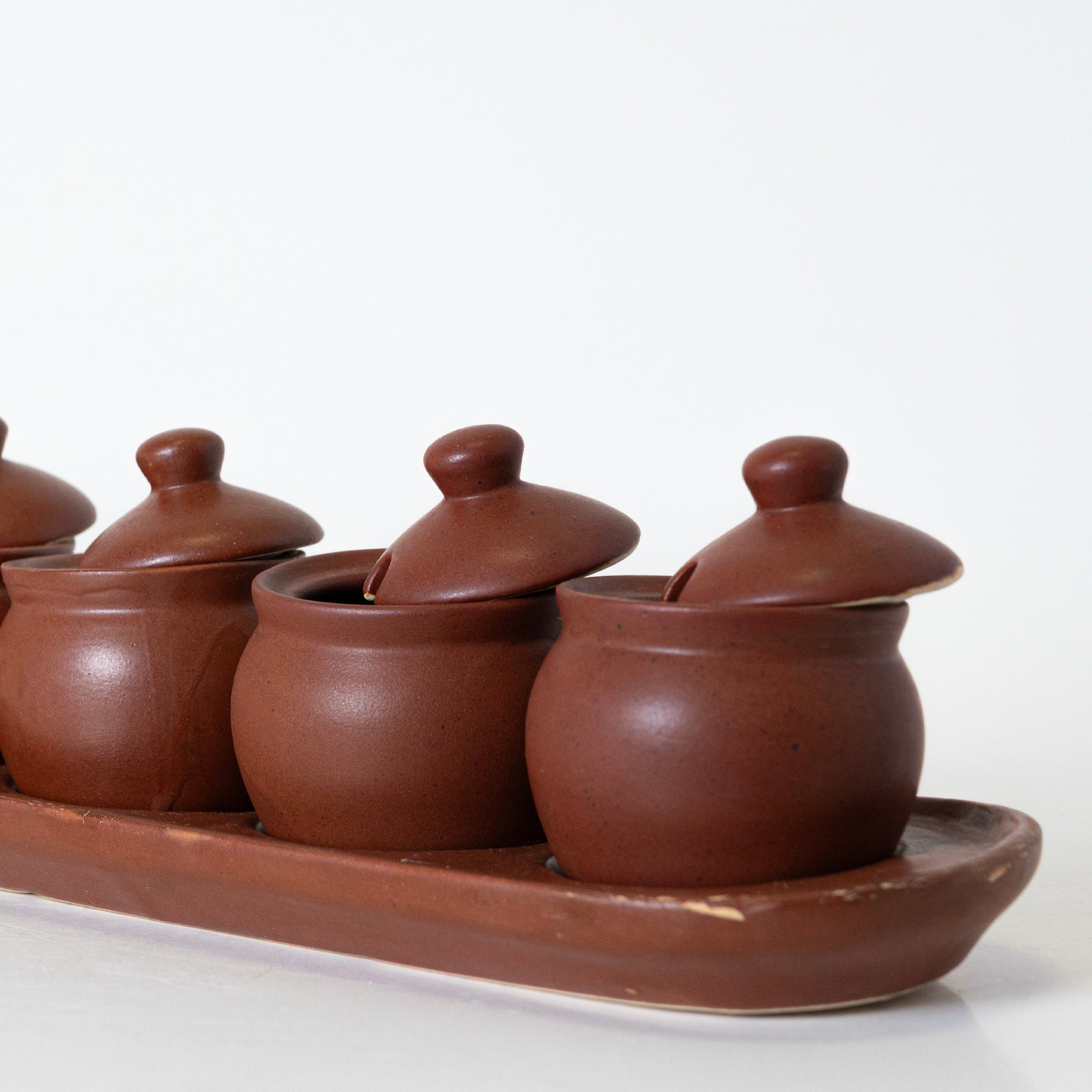 RUSTIC LID JAR TRAY - View 2
