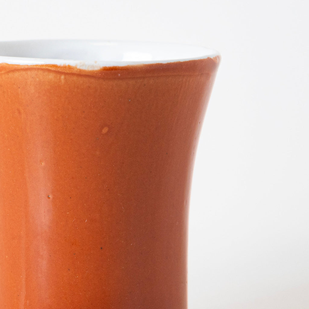 Curved Orange Mug - View 4