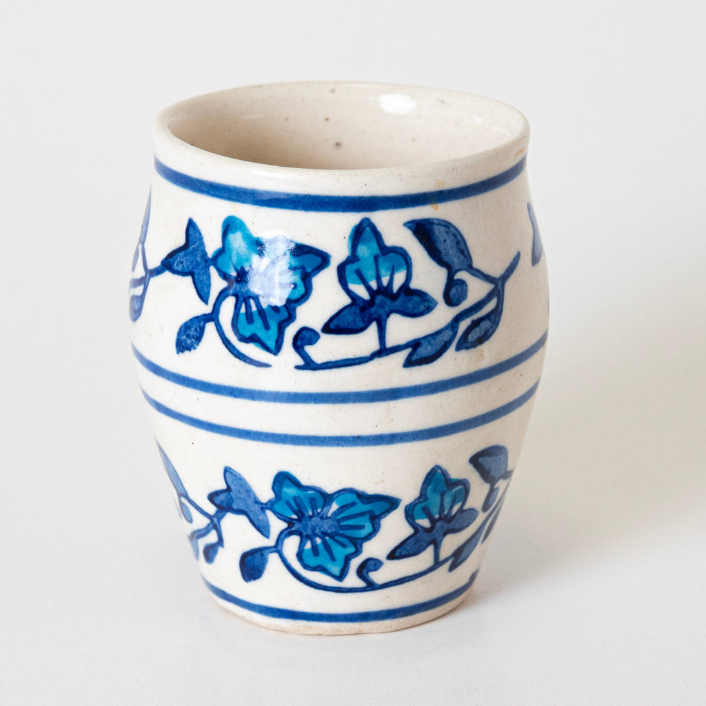 Beige Blossom Kulhad - View 1