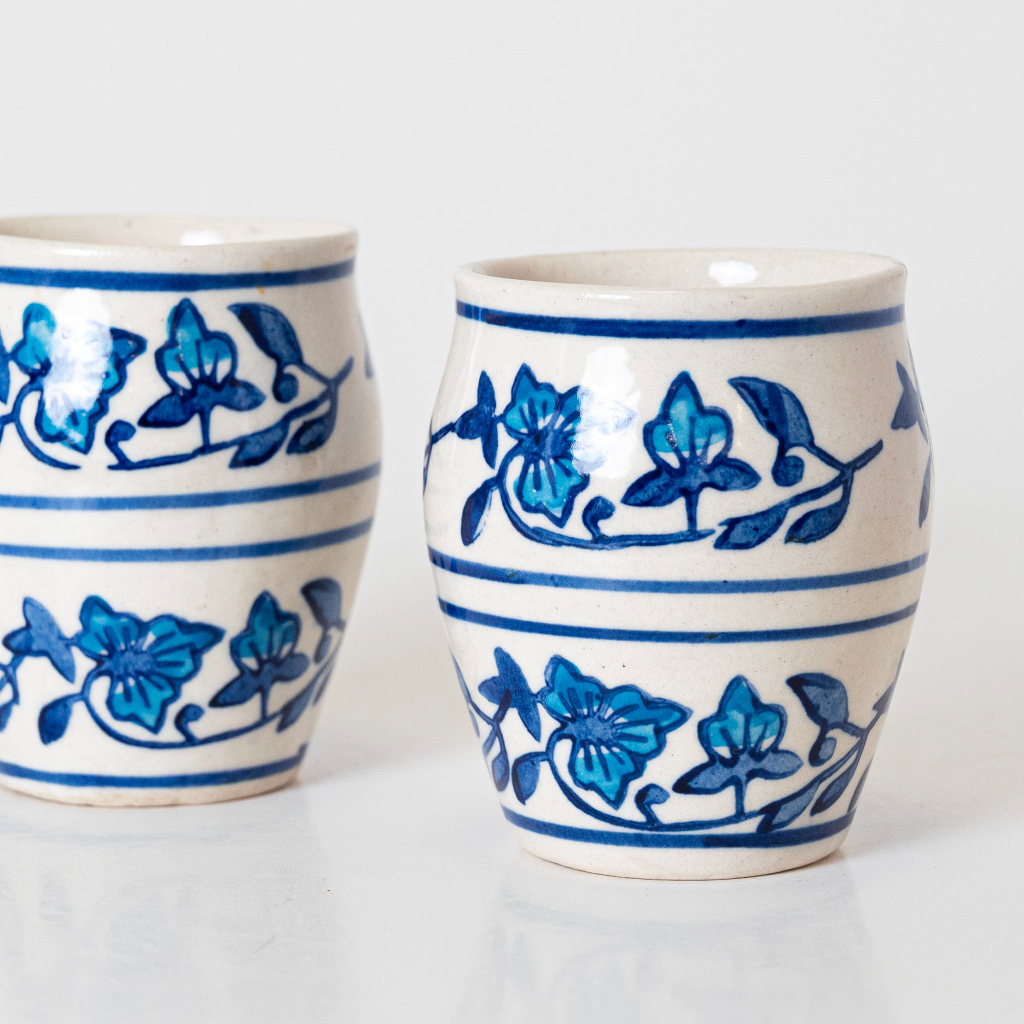 BEIGE BLOSSOM KULHAD - View 1