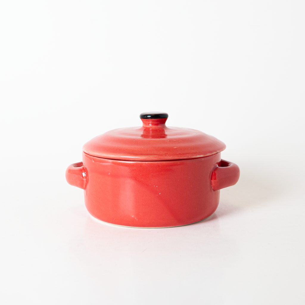 Red Lid Bowl - View 1