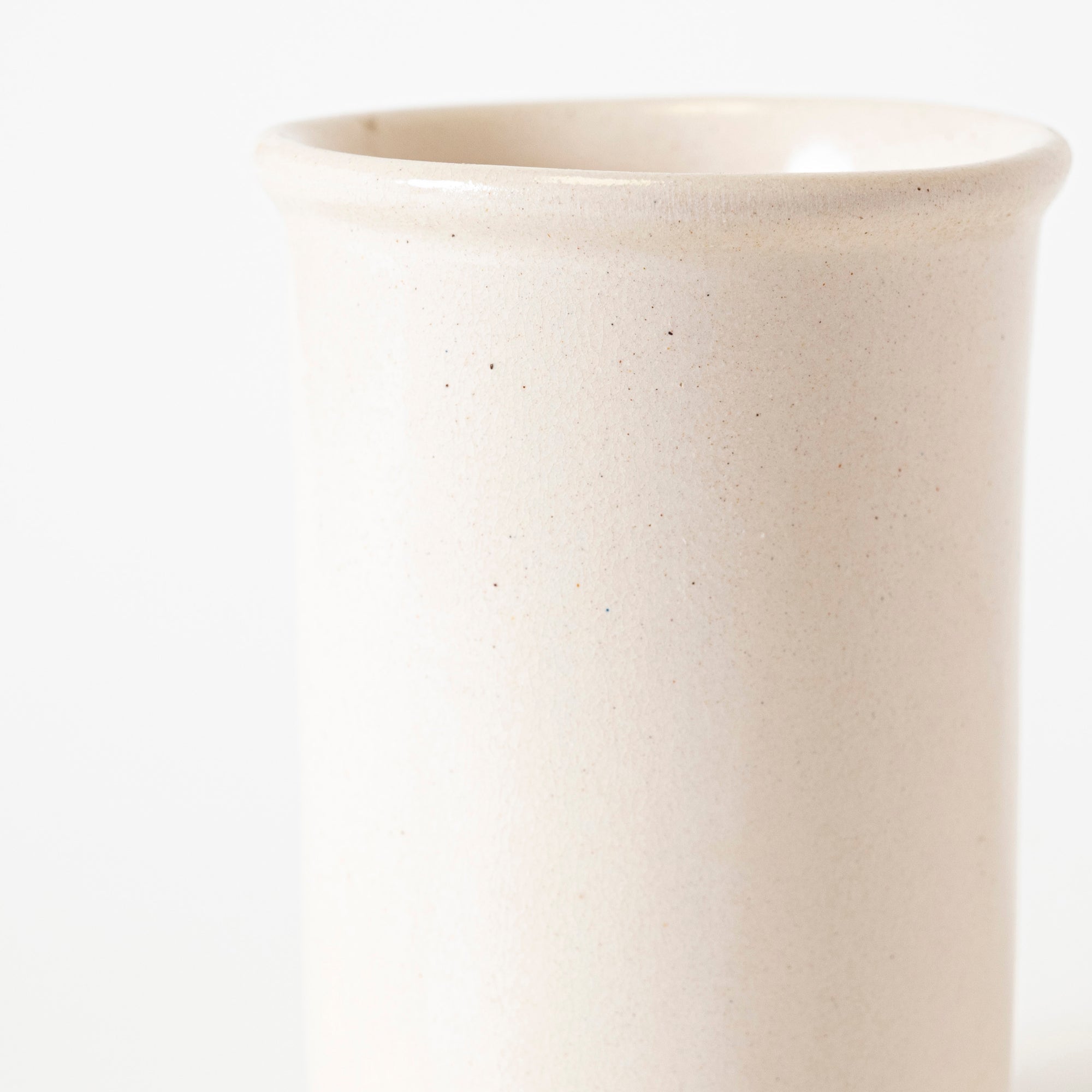 Ivory Stoneware Tumbler - View 1