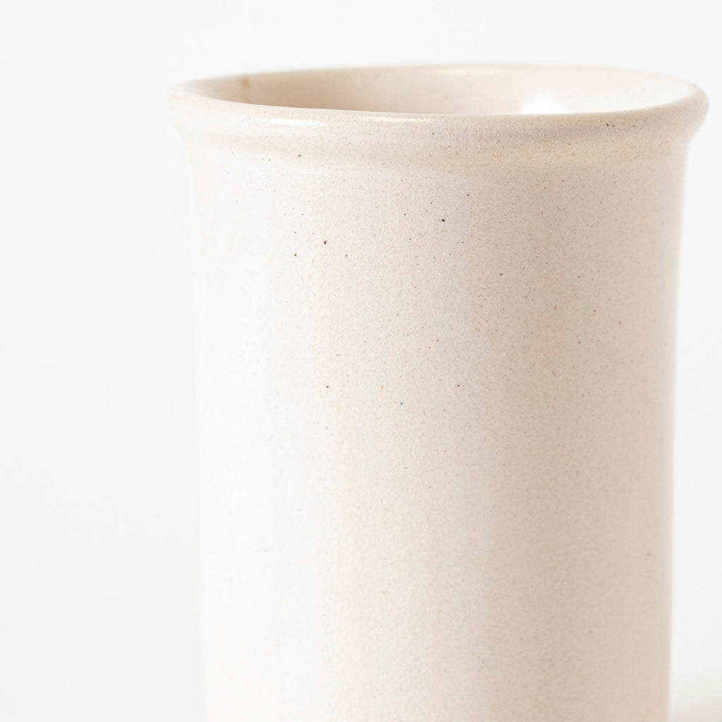Ivory Stoneware Tumbler - View 1