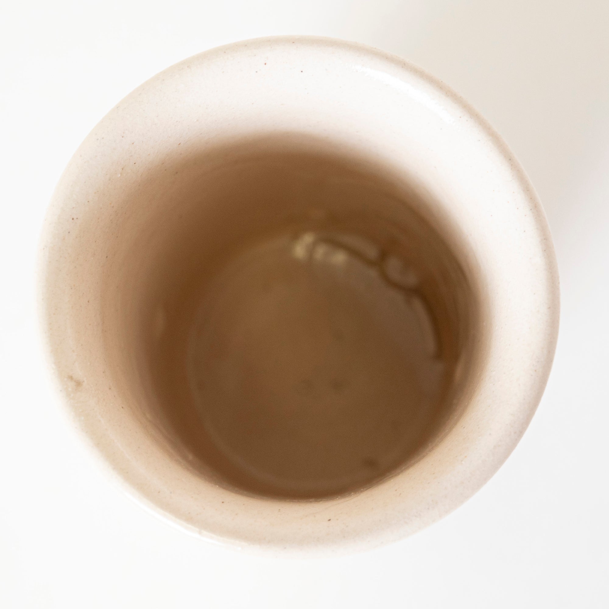 Ivory Stoneware Tumbler - View 5